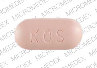Advicor 20 mg / 1000 mg KOS 1002 Back