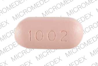 Pill KOS 1002 Pink Elliptical/Oval is Advicor