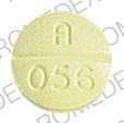 Pill A 056 Yellow Round is Chlorpheniramine Maleate