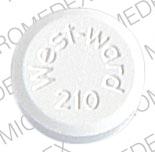 Chlorothiazide 500 mg West-Ward 210