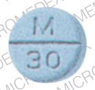 Clorazepate dipotassium 3.75 mg M 30