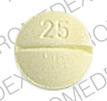 Clozaril 25 mg CLOZARIL 25 Back