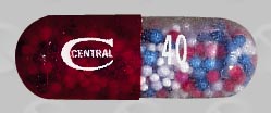 Pill 40 C CENTRAL is Codimal-L.A. 8 MG-120 MG