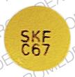 Pill SKF C67 is Compazine 10 MG