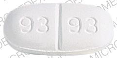 Pill 93 93 COTRIM DS White Oval is Cotrim DS