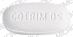 Pill 93 93 COTRIM DS White Oval is Cotrim DS