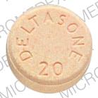 Deltasone 20 mg DELTASONE 20 Front