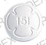 Pill 151 SEARLE is Demulen 1/35 35 mcg / 1 mg