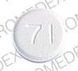 Pill 71 SEARLE is Demulen 1/50 50 mcg / 1 mg