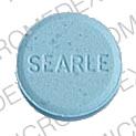 Pill P SEARLE Blue Round is Demulen 1   35-28