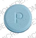 Pill P SEARLE Blue Round is Demulen 1   35-28