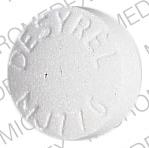 Pill DESYREL MJ776 White Round is Desyrel