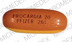 Procardia 20 MG PROCARDIA 20 PFIZER 261