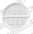 Promethazine hydrochloride 25 mg GG 225 Front