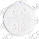 Pill LL A12 White Round is Artane