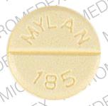 Propranolol hydrochloride 80 mg MYLAN 185 80