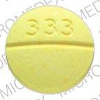 Propranolol hydrochloride 80 mg 333 R Back
