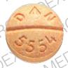 97x97 Propranolol hydrochloride 10 mg 10 DAN 5554 Front