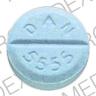 Propranolol hydrochloride 20 mg 20 DAN 5555 Front
