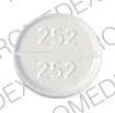 Pill 252 252 PROVENTIL 2 White Round is Proventil
