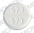 Pill 573 573 PROVENTIL 4 White Round is Proventil