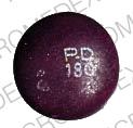 Pill Imprint P-D 180 (Pyridium 100 mg)