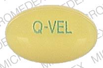 Q-vel caps quinine sulfate 64.8 mg / vitamin E 400 IU Q-VEL