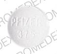 Pill PFIZER 375 White Round is Renese