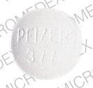 Pill PFIZER 377 White Round is Renese