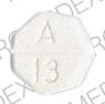 Pill A 13 White Seven-sided is Asendin