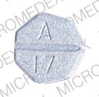 Pill A 17 Blue Seven-sided is Asendin