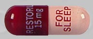 Restoril 15 mg RESTORIL 15 mg FOR SLEEP