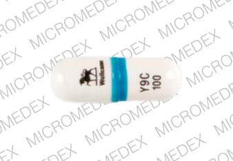 Pill LOGO Wellcome Y9C 100 to Retrovir 100 mg