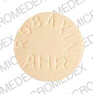 Robaxin 500 mg (ROBAXIN AHR)
