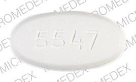 Sulfamethoxazole and trimethoprim DS 800 mg / 160 mg 5547 DAN DAN
