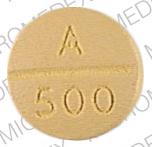 Salsalate 500 mg Logo 500 Front