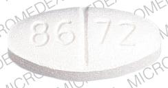 Pill 86 72 White Oval is Salflex