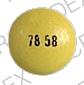 Pill 78 58 SANDOZ Green Round is Sansert