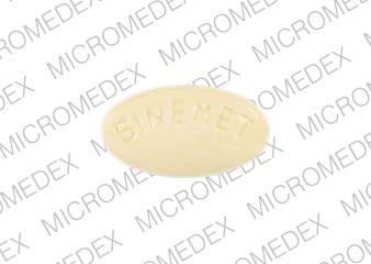 Sinemet 25-100 25 mg / 100 mg SINEMET 650 Back