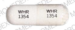 Pill WHR 1354 White Capsule/Oblong is Slo-phyllin 60