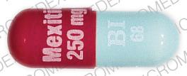 Mexitil 250 mg BI 68 Mexitil 250 mg