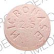 Pill MICRONASE 2.5 Pink Round is Micronase