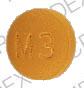 Pill M3 Orange Round is Minocycline Hydrochloride