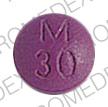 MS contin 30 mg PF M 30 Front