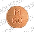 MS contin 60 mg PF M 60 Front