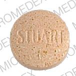 Pill 710 STUART Brown Round is Mulvidren-F