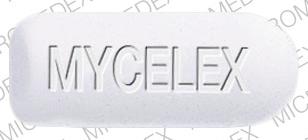 Pill MYCELEX is Mycelex-G 500 mg