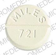 Pill MILES 721 Yellow Round is Niclocide