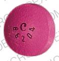 Pill C 86204 Red Round is Nolamine