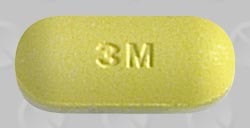 Pill Imprint 3M NORGESIC FORTE (Norgesic Forte 770 mg / 60 mg / 50 mg)